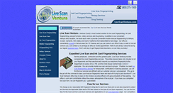 Desktop Screenshot of livescanventura.com